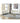 3 - seater + 3 - seater Combination sofa.White teddy(Ivory)MUTUKISPACE