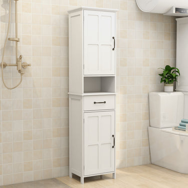 Double Door Narrow Height Slim Floor Standing CabinetMUTUKISPACE
