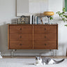 Vintage Solid Boxwood 6 - Drawer Cabinet mu - yyldg - chestMUTUKISPACE