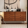 Solid Wood Vintage 8 - Drawer Chest mu - yybdg - chestMUTUKISPACE