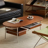 Vintage Solid Wood Coffee Table Small Living Room mu - njcj - ctableMUTUKISPACE