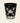 Midnight Butterfly Whiskey Glass
