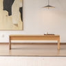 Nordic Solid Wood Bench Dining Bench Bed End Bench Bedroom Japanese Style Entryway Shoe Changing Bench inner - hcd - benchMUTUKISPACE