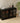 Kitchen Storage Stand Cupboard With Glass Door - BlackMUTUKISPACE
