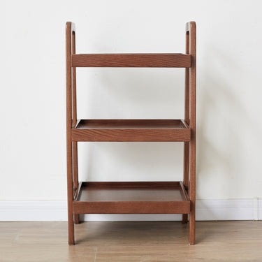 Oak Storage Bench, 3 - Tier Beech Wood Shoes Rack for Entryway StorageMUTUKISPACE