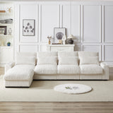 128" · L-Shape · Footrest · W834S00337