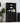 Two - Compartment Tilt - Out Dirty Laundry Basket Tall Bathroom Cabinet with 2 Adjustable Shelves - BlackMUTUKISPACE