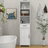 Floor Standing Cabinet with 1 Door and 1 Drawer - WhiteMUTUKISPACE