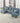 U shape Modular Sectional Sofa,DIY Combination,includes Two Single Chair ,Two Corner and Two Ottoman,Navy ChenilleMUTUKISPACE