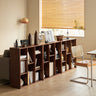 Modular Solid Wood Bookshelf Nordic Modular Vintage Storage mu - njzhg - chestMUTUKISPACE