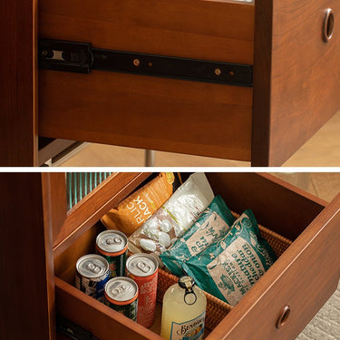 Large Storage Cabinet with Flap Doors Solid Wood 19.7x15.7x39.4 Inches mu - yyxbg - stableMUTUKISPACE