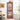 Oak Lighted Corner Glass Display Cabinet, Curio and Wine Cabinet with Adjustable Glass Shelves and Carved Detailing, Light IncludedMUTUKISPACE