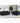 79" Chesterfield Sofa Black Velvet for Living Room, 3 Seater Sofa Tufted Couch with Rolled Arms and Nailhead for Living Room, Bedroom, Office, Apartment, 3S+2SMUTUKISPACE