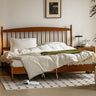 Solid Wood Bed Double Vintage Windsor Bed mu - glwsc - bedMUTUKISPACE