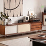 Solid Wood TV Stand Storage Cabinet Living Room mu - yueshendsg - tvstandMUTUKISPACE