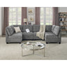 U shape Modular Sectional Sofa,DIY Combination,includes Four Single Chair and Two Corner,Grey ChenilleMUTUKISPACE