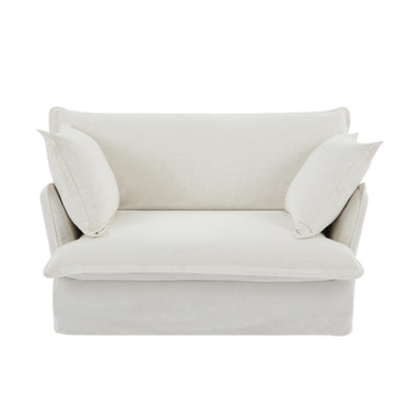 Modern Loveseat, Comfy Cloud Couch Sofa, Modern Luxury Two - Seater with Pillows for Living Room, Bedroom, ApartmentMUTUKISPACE