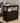 End Table Narrow Nightstand With Two Drawers And Open Shelf - BrownMUTUKISPACE