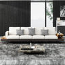 Modern Four Seat Fabric Sofa for Living Room, Interchangeable Left and Right Configuration, Off - WhiteMUTUKISPACE