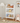 Kids Bookshelf, 3-Tier Bookcase, Book Organizer, toy Storage Cabinet Organizer, White