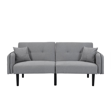 Folding Ottoman Sofa Bed with stereo (Gray)MUTUKISPACE
