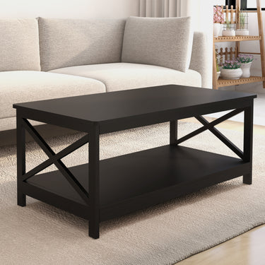 Coffee Table Oxford End Table - Black ColorMUTUKISPACE