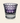Violet Floral Whiskey Glass