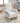 Welike 27.6"W Modern Accent High Backrest Living Room Lounge Arm Rocking Chair, Two Side Pocket ,Teddy White (Ivory)MUTUKISPACE