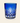 Cobalt Geometric Whiskey Glass