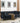 80" Chesterfield Sofa Black Velvet for Living Room, 3 Seater Sofa Tufted Couch with Rolled Arms and Nailhead for Living Room, Bedroom, Office, Apartment, two pillowsMUTUKISPACE