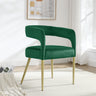 Flannelette material single leisure chair ,comfortable cushioned single leisure chair,chair backrest hoow wih armrests,sutable for living rooms,bedrooms and dining rooms - GREENMUTUKISPACE