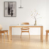 Sintered Stone Dining Table Modern Rectangular Dining Table and Chair Set for Home inner - locz - DtableMUTUKISPACE