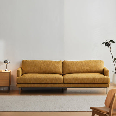 Wool Blend Fabric Sofa Nordic Wabi-Sabi Style Italian Minimalist Sofa for Living Room inner-bulisf-sofa