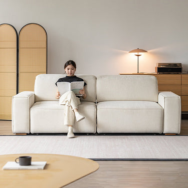 Electric Fabric Sofa Modern Living Room Double Linear Extendable Sofa Bed inner - xyuesf - sofabedMUTUKISPACE