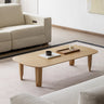 Modern Minimalist Coffee Table Nordic Japanese Solid Wood Large Living Room Italian Light Luxury Minimalist Home Natural Wood Color inner - rjcj - CtableMUTUKISPACE