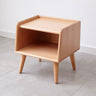 Pure Solid Wood Bedside Cabinet Modern Simple Nightstands Beech Bedside Cabinet Nordic Bedroom Solid Beech Storage CabinetMUTUKISPACE