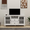 Ultra white changhong glass TV cabinetMUTUKISPACE