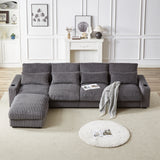 128" · L-Shape · Footrest · W834S00336