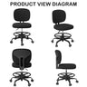 Adjustable 360° Swivel Kids Study Chair: Breathable Mesh & Silent Wheels FU01081MUTUKISPACE