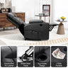 Power Lift Recliner Chair - Massage, Heat & Easy Assembly FU01088MUTUKISPACE