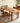 Stunning Cherry Wood Table - Natural Elegance for Your Home Decor Hersa - 1623MUTUKISPACE