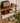 Stylish Brown Storage Rack - Durable and Versatile Organizer for Home & Office Hersa - 1633MUTUKISPACE