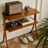 Stylish Brown Storage Rack - Durable and Versatile Organizer for Home & Office Hersa - 1633MUTUKISPACE