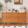 Premium Handcrafted Natural Cherry and Beech Wood Cabinet - Elegant and Durable Storage Solution Hersa - 1636MUTUKISPACE
