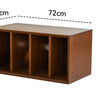 Solid Wood Combination Cabinet Multifunctional Home Display Unit TV Stand Freestanding Low Bookcase Storage Cabinet mu - mfzhg - chestMUTUKISPACE