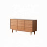 Nordic Style Solid Cherry Wood Nine - Drawer Dresser xbjj - gljdg - chestMUTUKISPACE