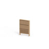 Natural Wood Color Minimalist Style Modular Floor Cabinet inner - glzhg - chestMUTUKISPACE