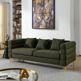 81" · 3-Seater · Green