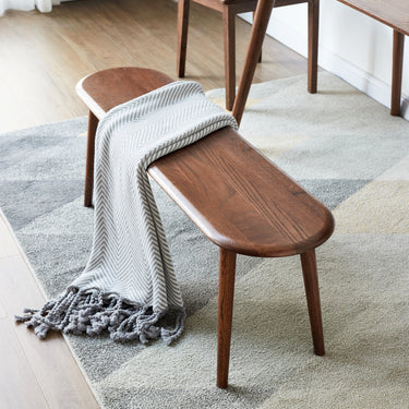 Natural Oak Wood for Dining Bench Table Bench for Living RoomMUTUKISPACE