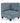 Corner Sofa for Modular Sectional,Navy Chenille (31.5"x31.5"x36.5")MUTUKISPACE
